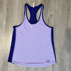Lg under armour two tone mesh tank racerback